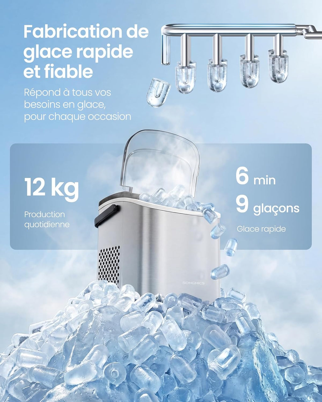 Machine à Glaçons de Comptoir