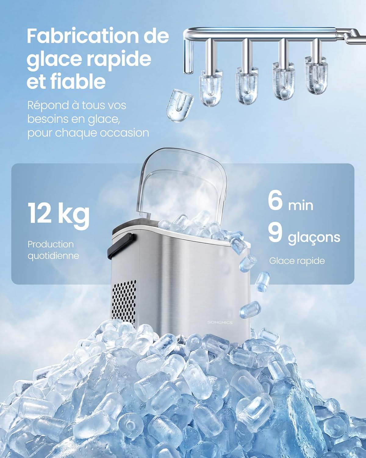 Machine à Glaçons de Comptoir