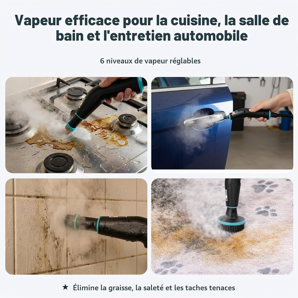 Nettoyeur Vapeur à Main 2500 W