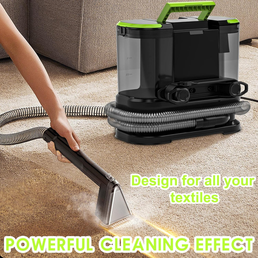Nettoyeur portable pour tapis et tissus d'ameublement