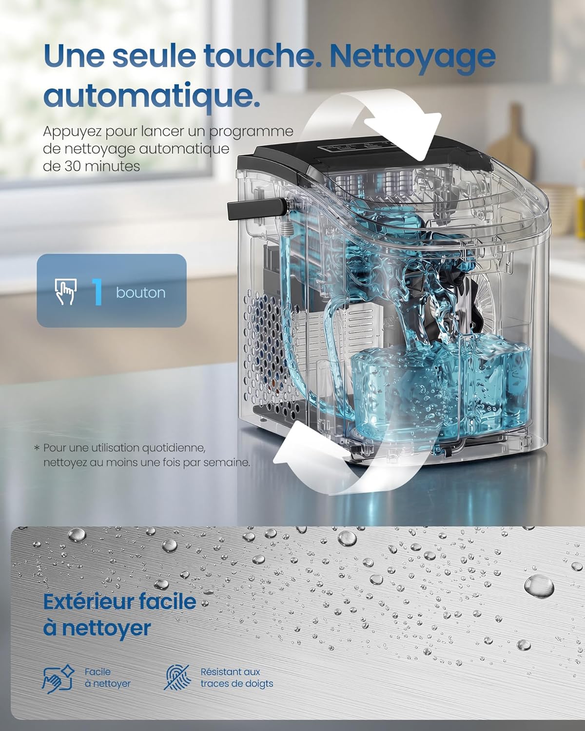 Machine à Glaçons de Comptoir