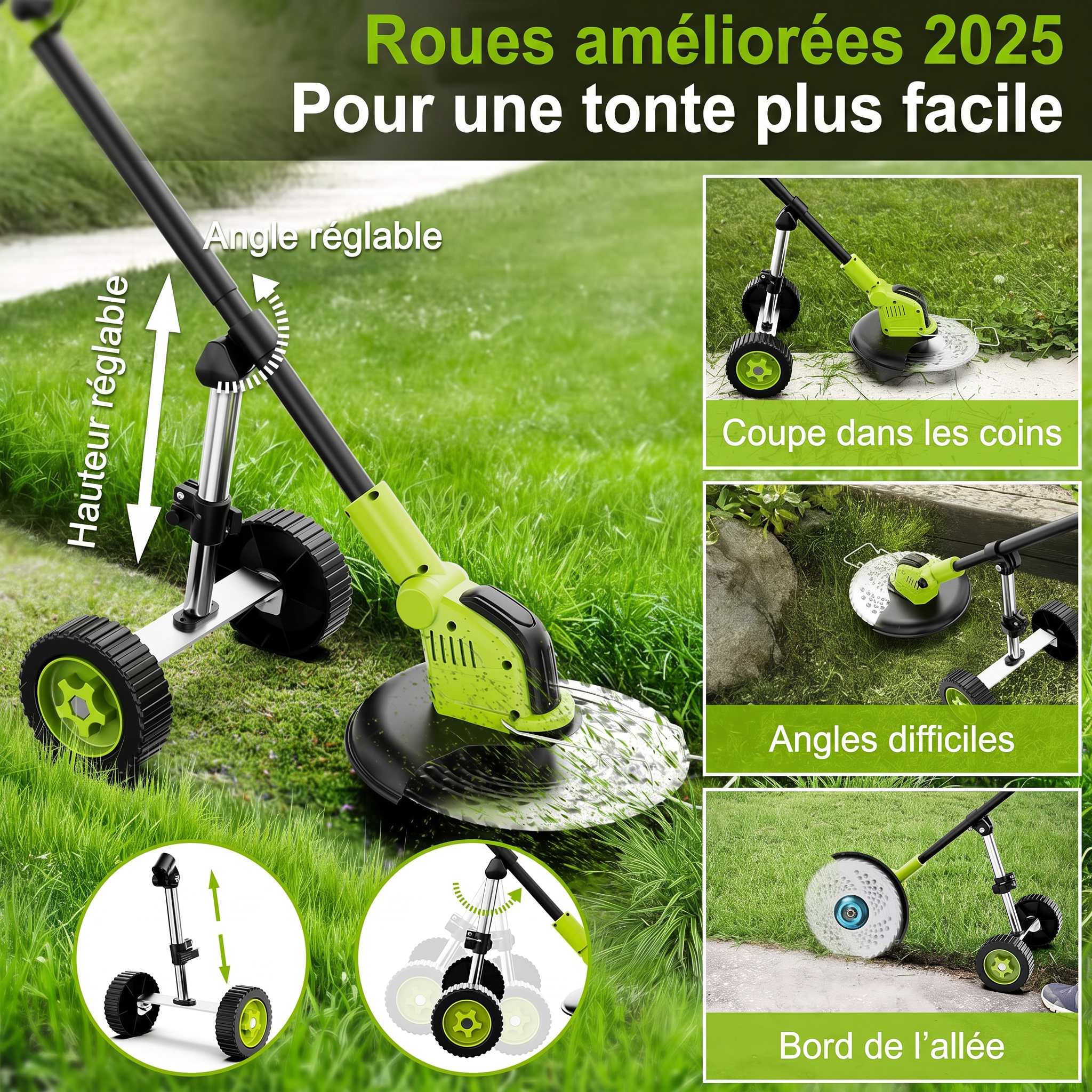 Débroussailleuse électrique sans fil